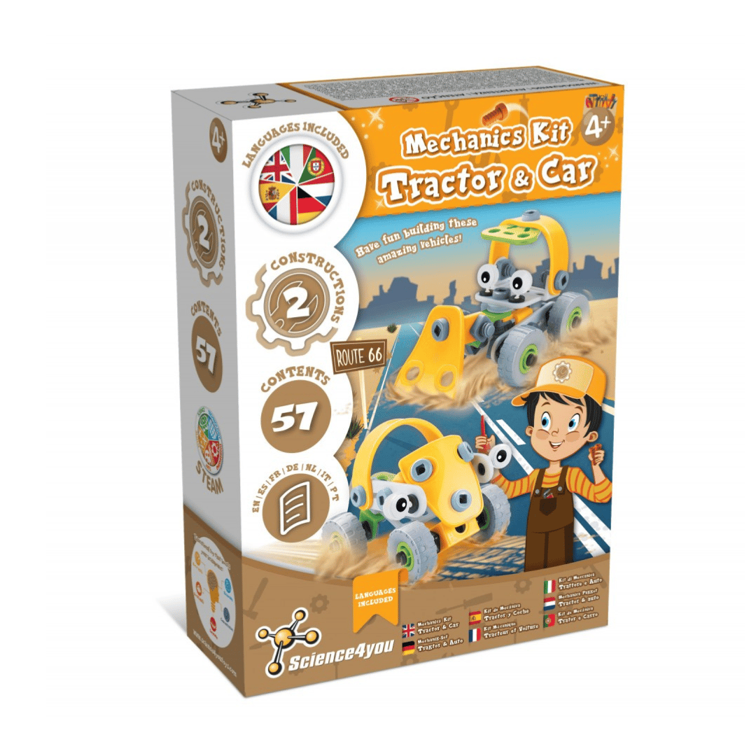 Mechanics Kit - Tractor & Car